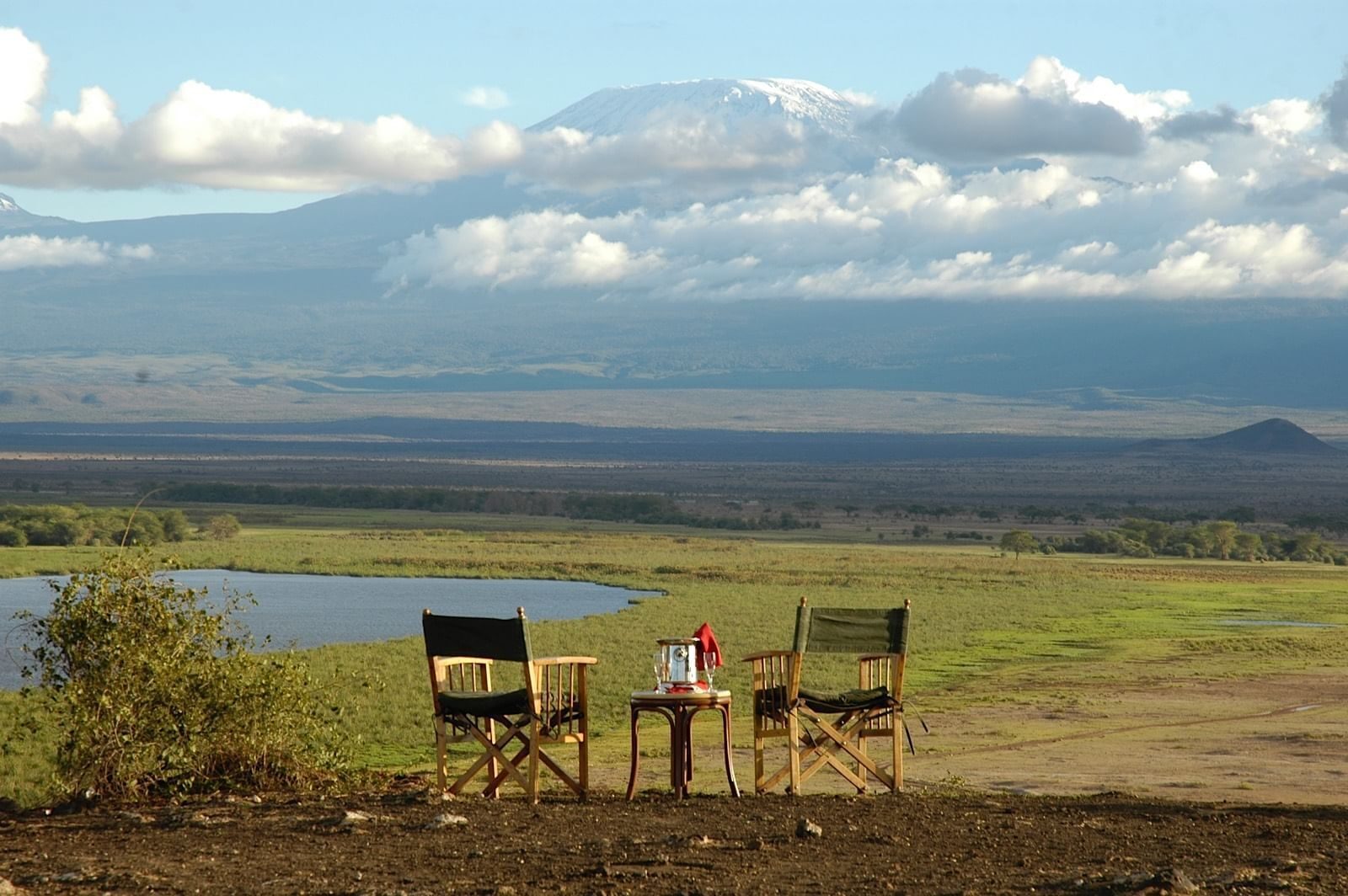 Sundowner experience in Amboseli